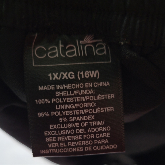 Catalina swim shorts, size 16W, has pockets and liner - Picture 4 of 7